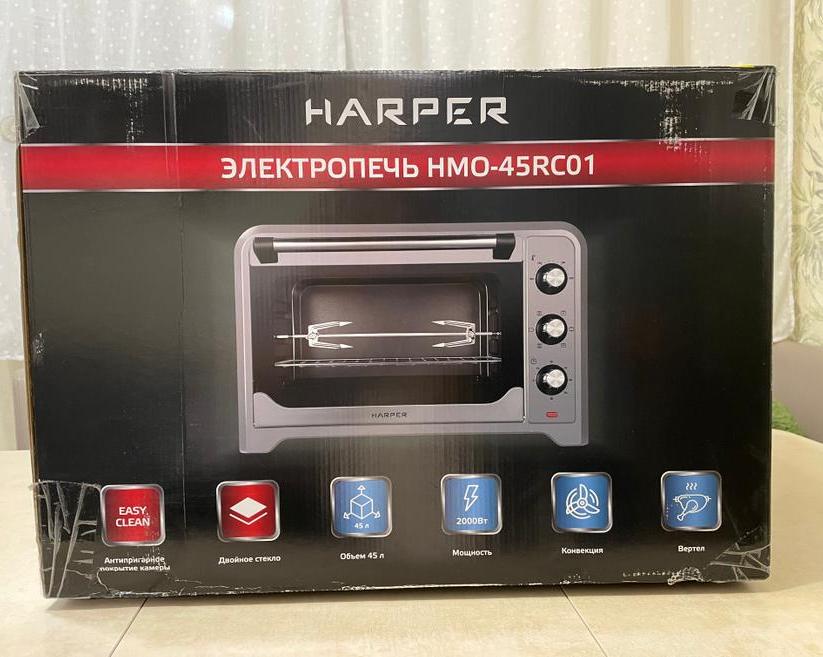 Вкусно накормит и точка! Обзор электропечи Harper HMO