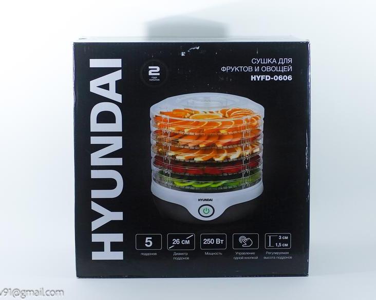 Просто и со вкусом! Обзор сушилки для овощей и фруктов Hyundai HYFD