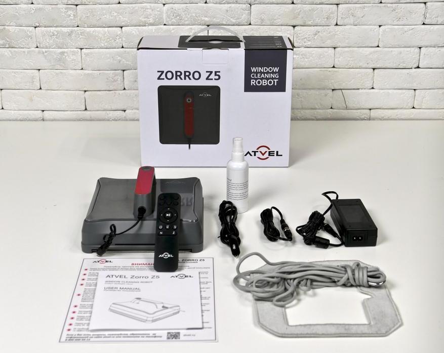 Обзор Atvel Zorro Z5 — робот мойщик окон от американской компании. Насколько хорош?