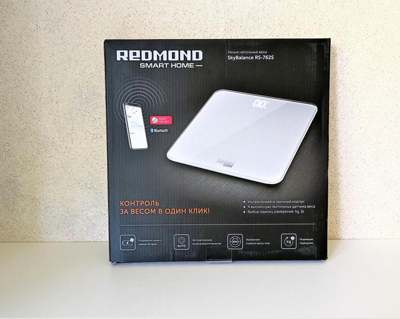 Обзор напольных весов Redmond SkyBalance 762S с измерениями до 180 кг