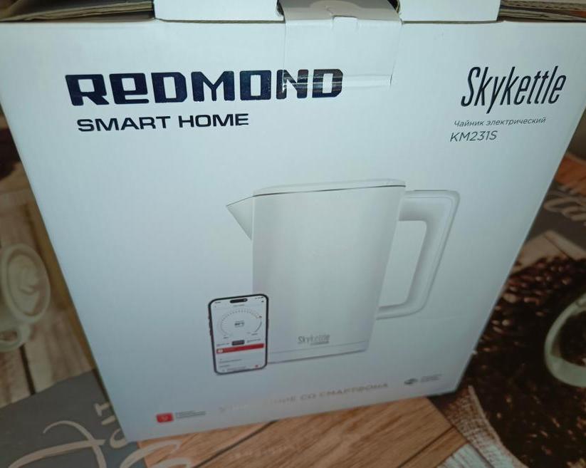 Обзор умного чайника REDMOND SkyKettle KM231S: двойные стенки и Алиса